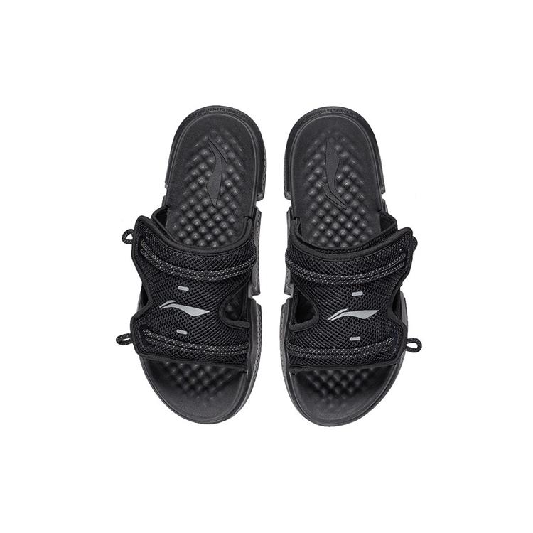 New LiNing Slide Slippers Men's Black AGAS013-2