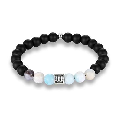 12 Constellation Bracelets, Energy Stone Frosted Stone Bracelets, Personalized Trend Yoga Bracelets.