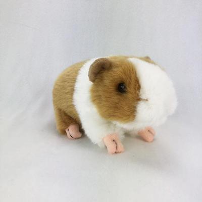 Peluş Oyuncak Taklit Sevimli Gine Domuzu Peluş Bebek Hamster Bebek Bebek Bebek Oyuncak Hediye Dekorasyon