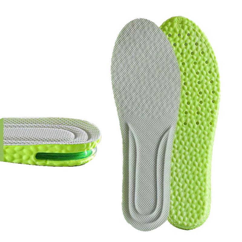 Anti-Odor Air Cushion Height Increasing Insoles for Men & Women – Thick, Non-Collapsing, Invisible Elevation Pads