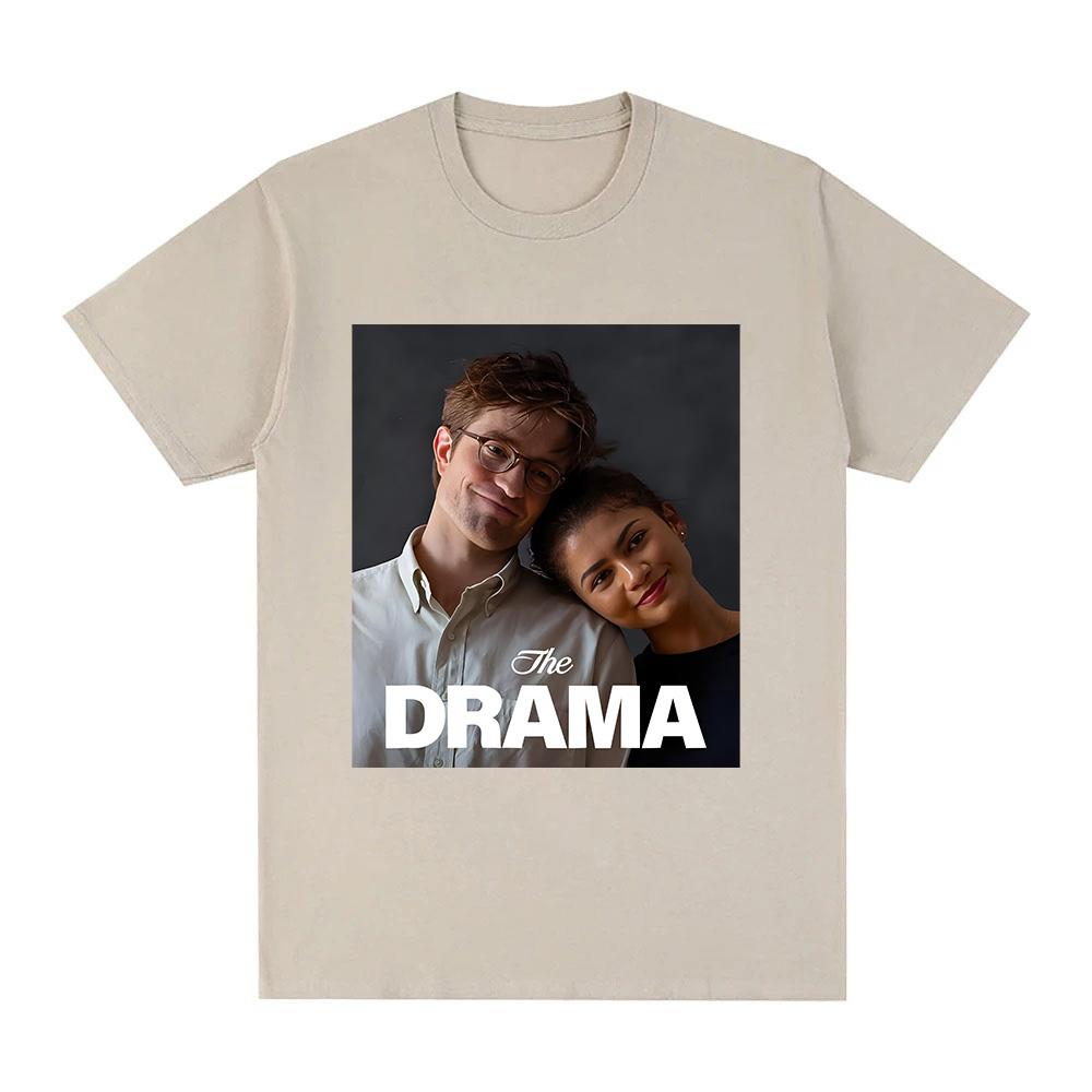 The Drama T-Shirt Summer Comfortable Cotton Round Neck Tshirts Graphic Printing T Shirt Short Sleeve Clothing Women Tees
