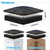 Solar Post Cap Lights Outdoor 3 Lighting Modes For Fence Deck Patio Garden Decor Solar Powered Post Lights Fit 4x4 Wood Vinyl