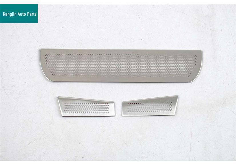 Silver Stainless Steel Speaker Covers for Toyota RAV4/Rongfang/Weilanda - Interior Door Modifications