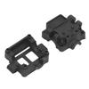 Carbon Steel Fishing Swivels High Strength Fishing Barrel Swivel with Safety Snap for Saltwater Freshwater