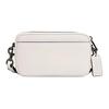 Jayden 19 Minimalist Fashion Leather Shoulder Crossbody Bag Small Women Bags Gray-Bronze White CR179-QBCHK