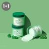[1+1] Green Cica Toner Pads 70 Sheets / Hydration, Exfoliation, Skin Soothing
