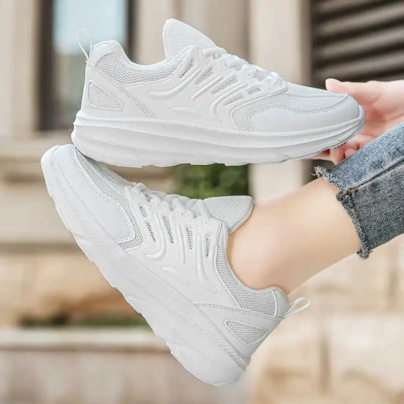 High Sole Plateforme Tenis Verdes Woven Ergonomic Sneakers Woman Shoes Blue Sport 2025summer Stylish Sunny Super Brand