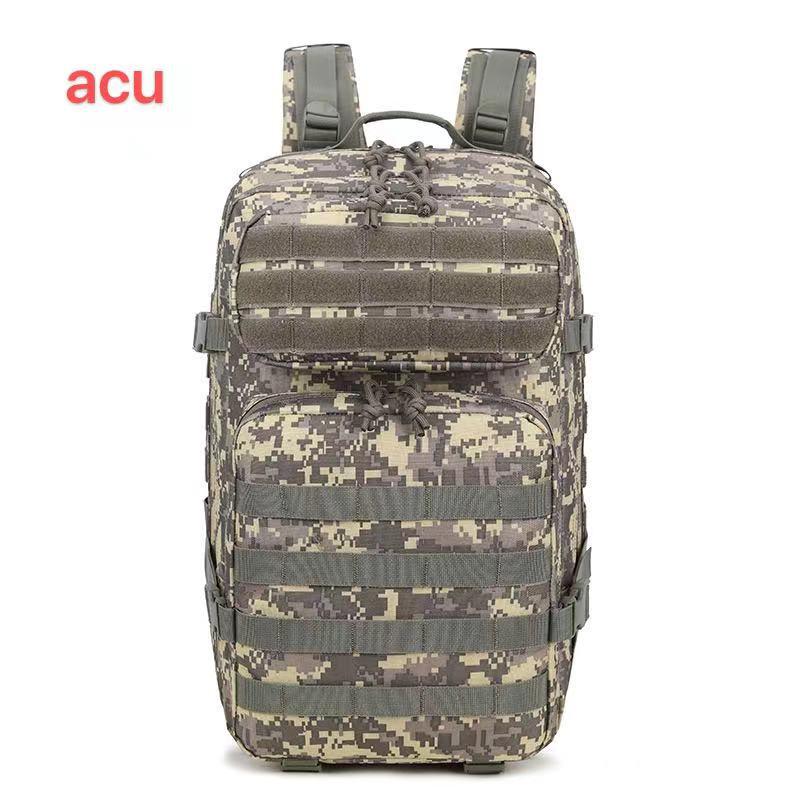 45L Camouflage Tactical Sports & Mountaineering Backpack: Large Capacity 3P Assault Pack