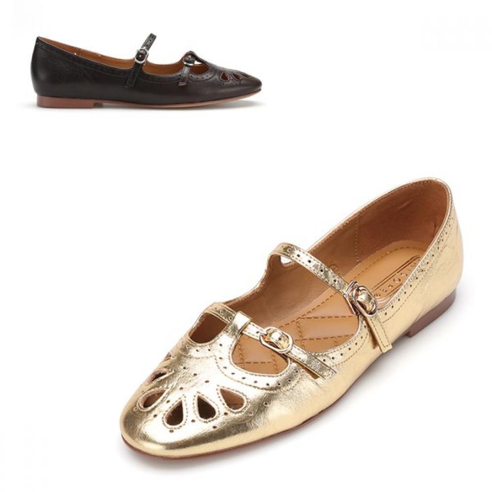 

Misope Women Flat 0.5cm 012615006 2color gold/230