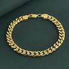 6MM Gold Plated Cuban Bracelet - Popular Influencer Style