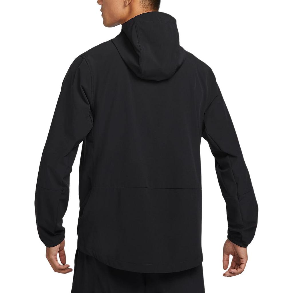 Nike Unlimited Swoosh Jacket Logo Hooded Zip Long Sleeve Coat Men Jackets Black Coal-Black FZ1071010