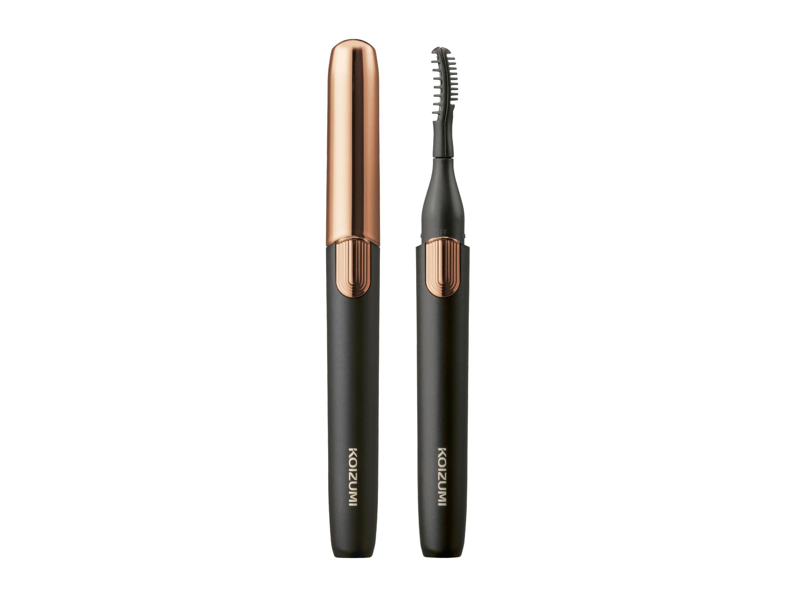 

Koizumi Eyelash Curler 2WAY Comb Curved Head Type USB Rechargeable Black KLC-0981K