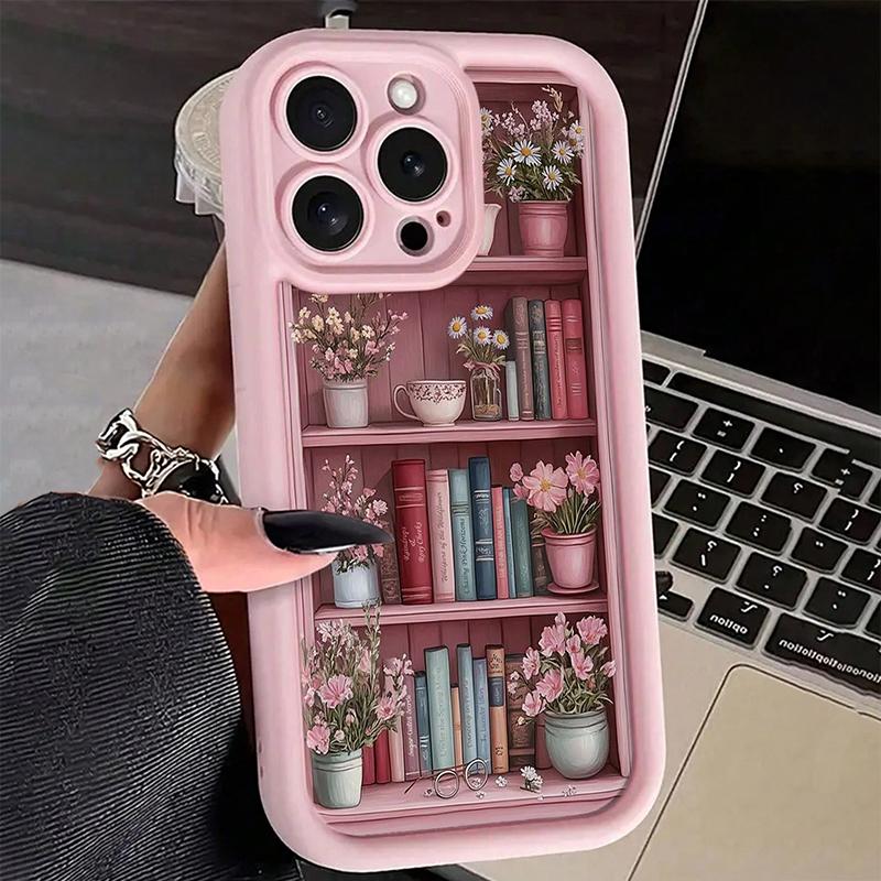 

Pink Soft Shockproof Phone Case With Paintbook Design For iPhone 17 Pro Max 17 Air 16 15 14 13 12 11 XS XR X 7 8 Plus 16E Cover iPhone SE (2020)