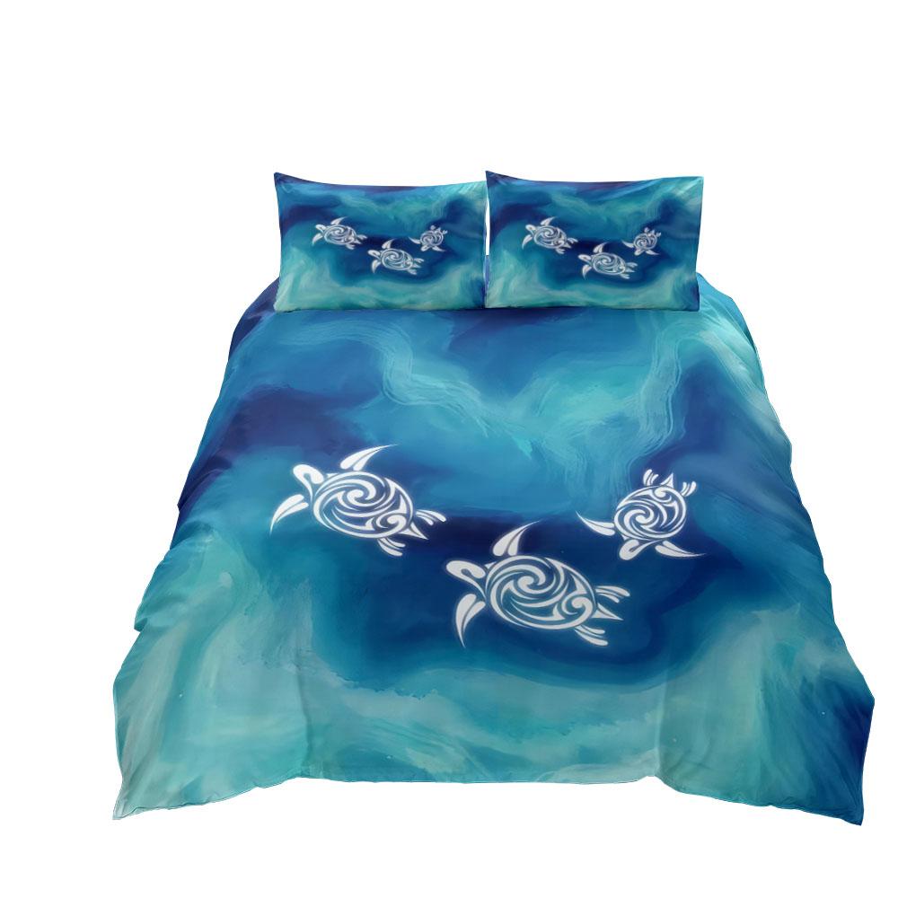 Vintage Glass Mosaic Duvet Cover Set King Queen Double Twin Single Mandala Bed Linen Set