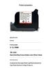 Quick-Dry Ink Cartridge for Multiple Inkjet Coder Models JS10, JS12, IQ800, 880, 797, 2590, 1704