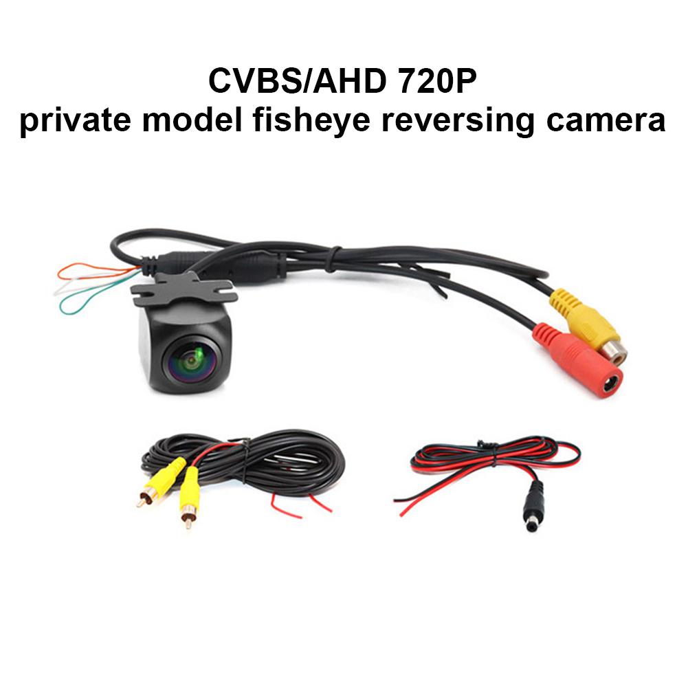 AHD720/CVBS Car Rear View Camera 170° Wide Angle Adjustable Anti-Interference Night Vision Waterproof Auto Parking Backup Camera