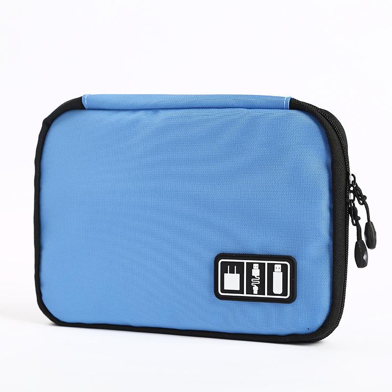 Customizable Large Capacity Multi-Functional Digital Accessories Bag for Power Bank, Mobile Phone, and Data Cable