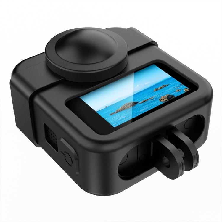 Reinforced Dust Resistant Silicone Shell Protector For MAX2 Action Camera Quick Release Design Secures Fit Battery Cover