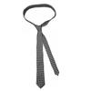 Zebra Leopard Print LOVE Poker 5cm Tie with Unisex Shirt - Versatile, Customizable 