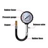 1pc Auto Motorcycle Accessories Car 0-100PSI Wheel Air Pressure Checker Adapter High-Precision Long Tube Tire Pressure Tester