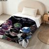 Teen Titans Print Flannel Blanket, High Quality Comfortable for All Seasons, Home Decor, Warmth and Comfort, Perfect for Christmas Gifts