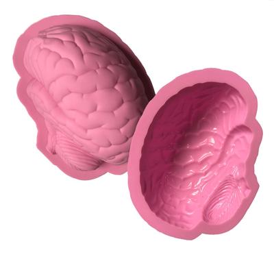 Gehirn-Silikon-Kuchenform, Küchen-Backwerkzeuge, kreative Parodie-Serie, Silikonform