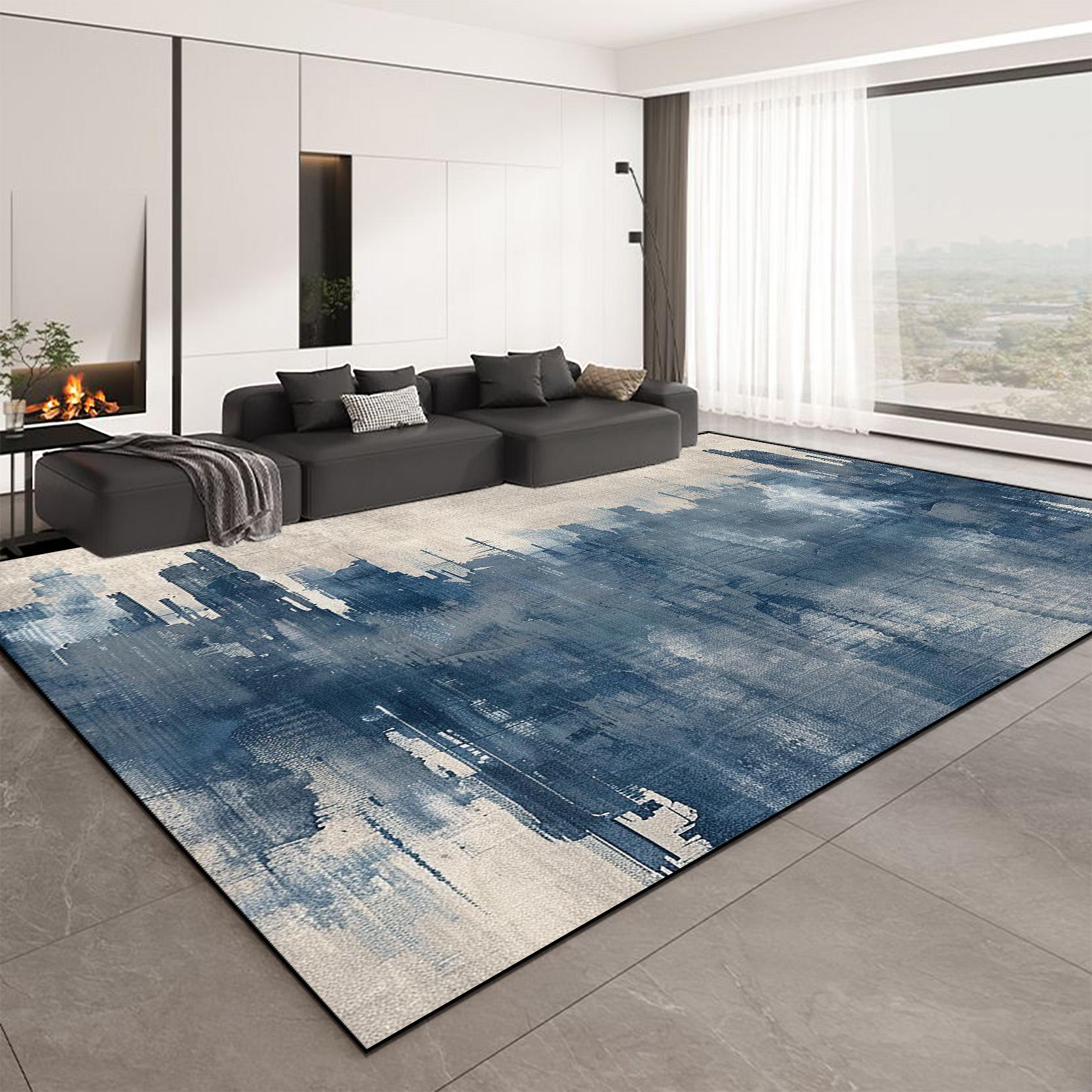 

Скандинавський Абстрактний Великий Килим для Вітальні Модна Декорація Домашні Килими Нековзні Килимки для Декору Спальні Вітальня Диван Килимок для Підлоги 60*90cm