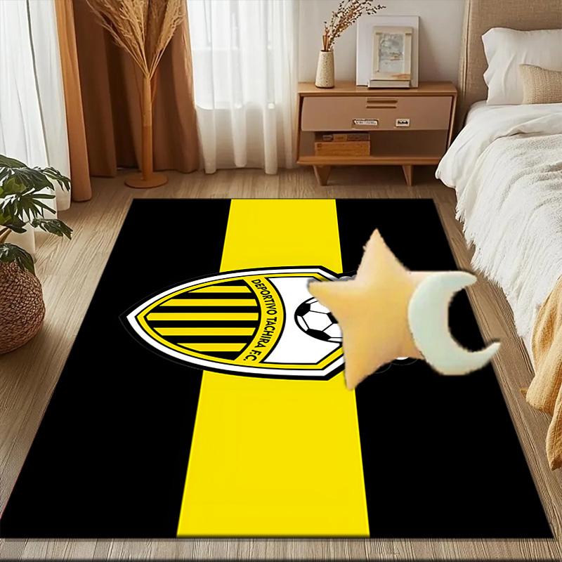 Deportivo Tachira Fc Crest Rug Game Carpet, Floor Mat for Bedroom Living Room Entryway Rug, Home Decor Idea Gift for Christmas birthday