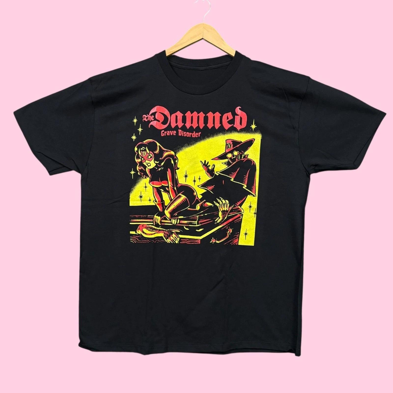 The Damned Grave Disorder Album Punk Rock Band Tee XL XL