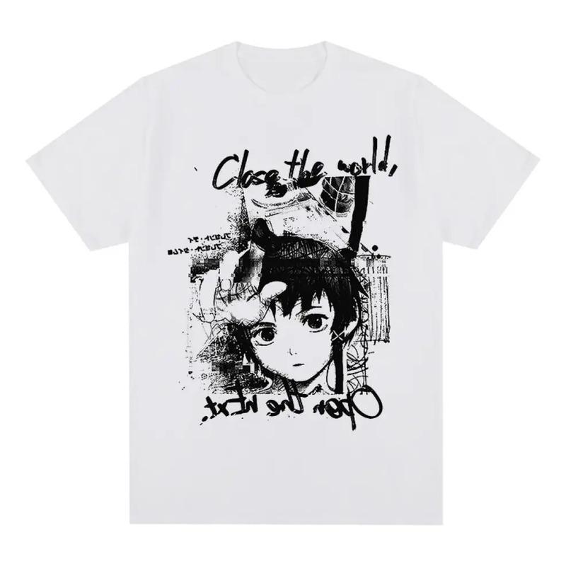Camiseta Serial Experiments Anime Lain Con Estampado Casual S