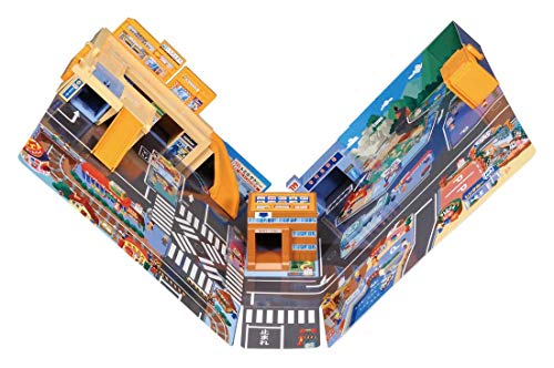 TAKARA TOMY "Tomica Einfache Reinigung! "Lively Sound Town" Miniatur-Autospielzeug, Unisex, Ab 3 Jahren, Erfüllt Spielzeugsicherheitsstandards, ST-Zeichen-zertifiziert