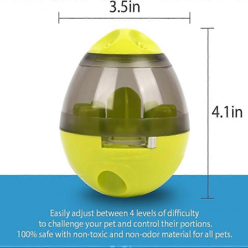 Hundeleckerli-Ball, Futterspender für Hunde und Katzen, Futterball, interaktives Spielzeug, Ball für langsames Fressen