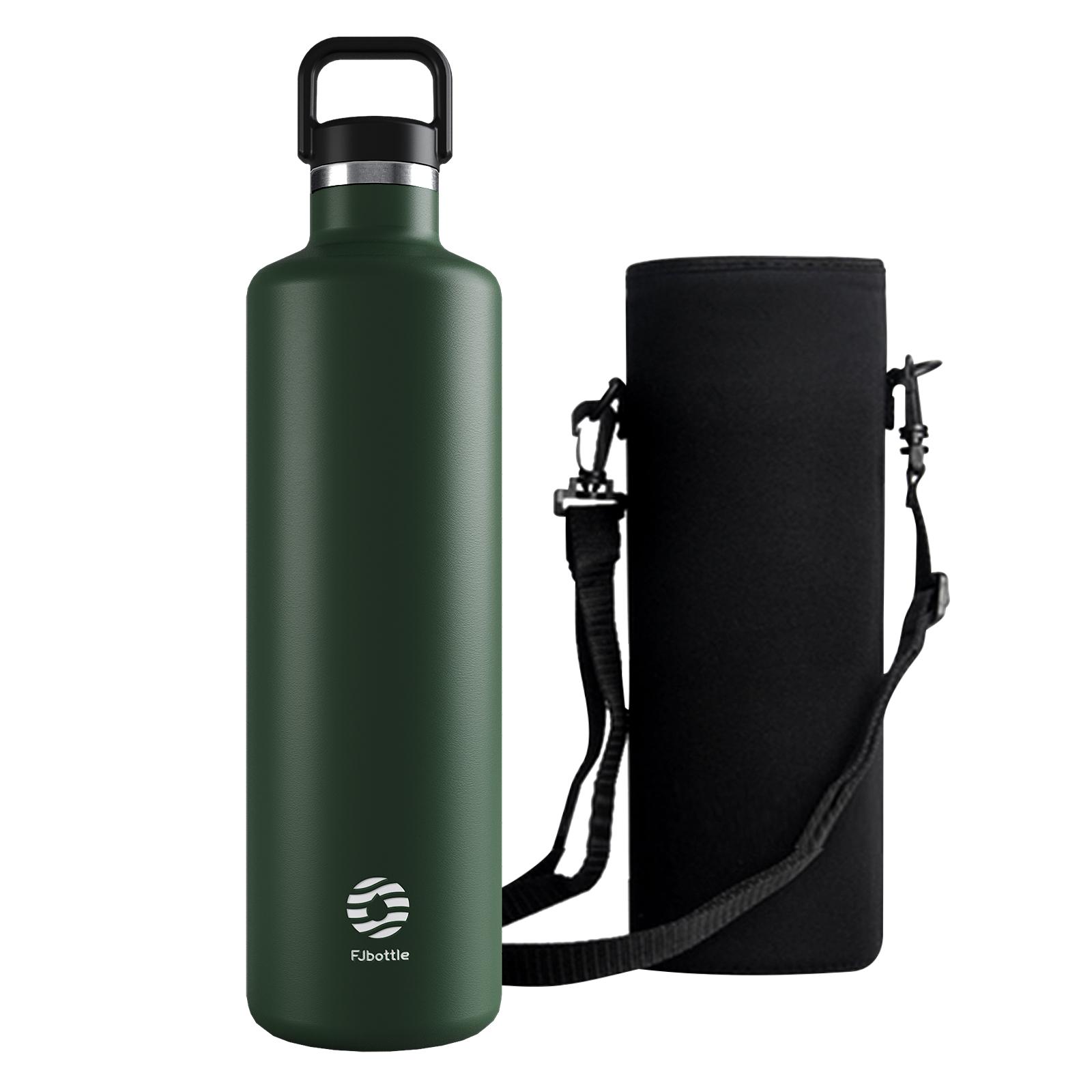 FEIJIAN 1750ml Large-capacity thermos cup Stainless Steel Thermos Bottle with Portable cloth bag 1750ml зелёный