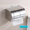 RSRDDY Stainless Steel Waterproof Toilet Paper Holder