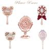Flower Know ALL IN Bunny Garde Serie Handspiegel Make-up Compact Draagbare Cosmetische Spiegel