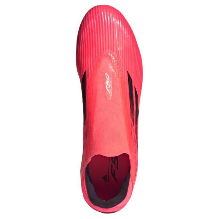Ny Adidas F50 League Snøreløs Fast/Multi Underlag Turbo Aurora Svart Platinum Metallic IE0607