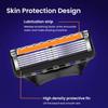 Gillette Fusion 5 Razor 1 λαβή 4 κεφαλές ξυραφιού 1 βάση