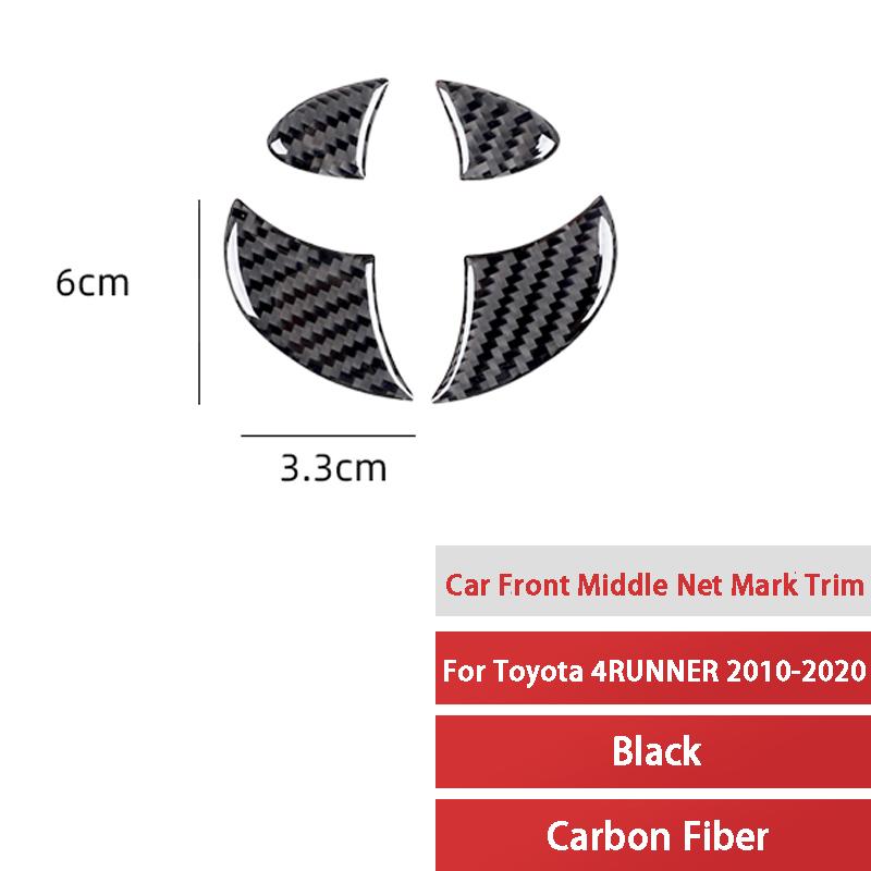 

Настоящие наклейки из углеродного волокна, крышка центральной консоли автомобиля, панель переключения передач, декоративная отделка, наклейки для автомобиля Toyota 4RUNNER B-12