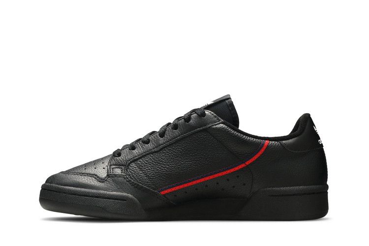 adidas Continental 80 Black Scarlet Red