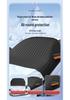 Thickened Windproof Car Snow Cover & Sun Shield - Winter Antifreeze Protection for Windshield