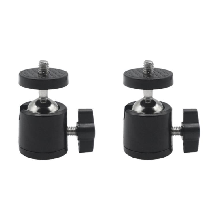 

Compact 1/4 Inch Thread Metal Rotatable Adapter Universal Action Camera Mount For Streaming Equipment Smartphone Holders чорний
