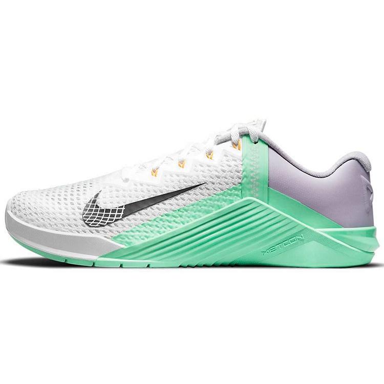 (WMNS) Nike Metcon 6 White Infinite Lilac Green Women s AT3160-135 EU 36