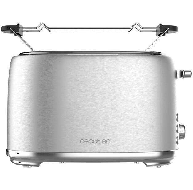 Тостер Cecotec 03206 Toast&Taste 1000 Retro Double inox