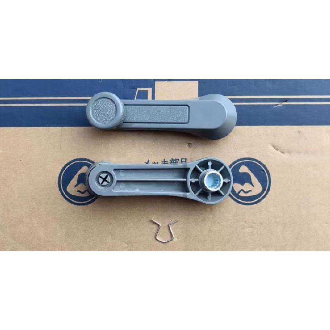 Ручка оконного стеклоподъемника серая, совместимая с Isuzu Isuzu CAMMANDO NPR115 NKR85, GMC, NHR NPR HICOM Заменяет