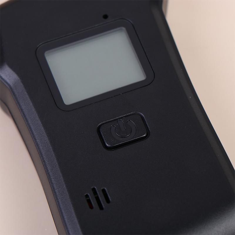 Digital Lcd Breath Alcohol Tester Portable Breathalyzer Detector For Drunk Driving Test With 5 Replaceable Mouthpieces