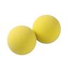 KAISER Soft Tennis Balls, 2-Pack, Yellow, KW-240Y, Practice Ball, 60x60x60mm