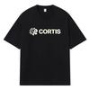 2026 Cortis Print Street Trend Y2k Harajuku Streetwear 100% Bomull T-shirt Casual Överdimensionerad Sommar Herr T-shirt