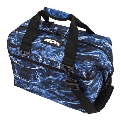 AO Coolers Cooler Bag 24 Pack Canvas Soft Cooler AOELBF24 Bluefin 23L 24 PACK Bluefin Soft Cooler Bag [AO Coolers] Approx. [Used]