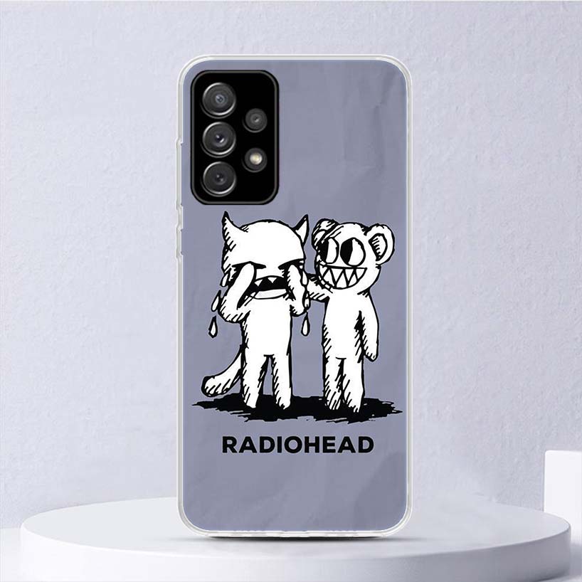 Bnad R-Radiohead Soft Case For Samsung Galaxy A17 A16 A26 A36 A56 A15 A14 A13 A55 A54 A53 Phone Cover A25 A35 A24 A34 A23 A33