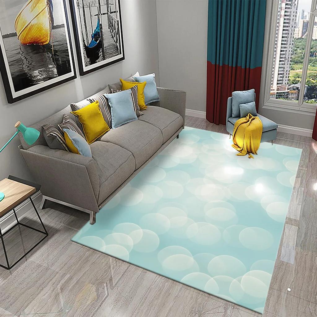 3D Space Carpet Visual Art Landscape Rug Teens Modern Design Rectangle Area Rugs Bedroom Soft Mats Flat Mat Living Room Door Mat